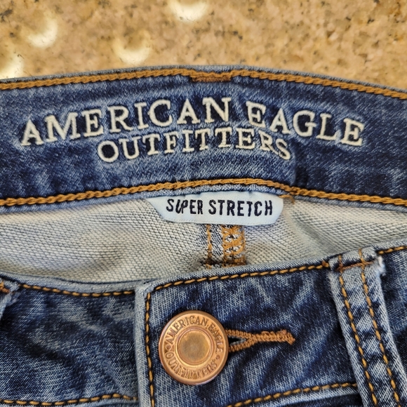 American Eagle Super Stretch Jeggings ** Size  4 ** - Picture 4 of 5